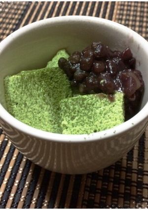 ふんわりほろ苦抹茶ムース-レシピのメイン写真
