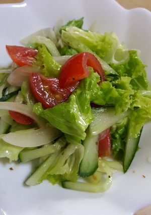 夏にぴったりさっぱりスパイスサラダ-レシピのメイン写真