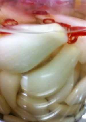 基本の塩らっきょうの下ごしらえと作り方-レシピのメイン写真