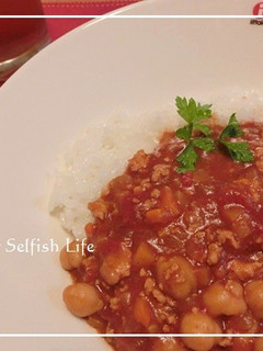 ヘルシー✿ひよこ豆のキーマカレー✿-レシピのメイン写真
