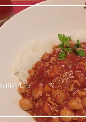 ヘルシー✿ひよこ豆のキーマカレー✿-レシピのメイン写真