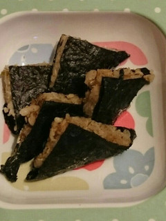 離乳食 手づかみ食 オカカおにぎらず-レシピのメイン写真