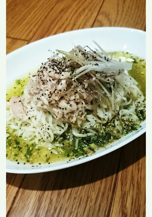 薬味香る！冷やし塩ラーメン-レシピのメイン写真