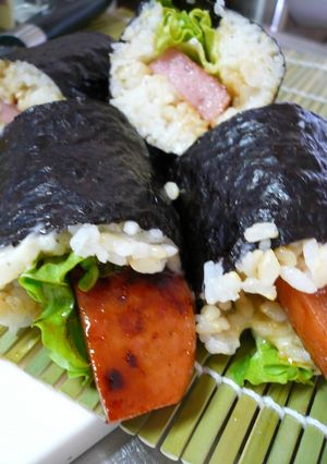 照り焼きハムとマヨの太巻き-レシピのメイン写真
