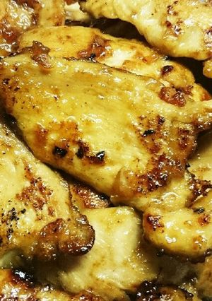 鶏むね肉のニンニク醤油焼き-レシピのメイン写真