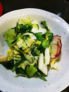 白菜ときゅうりの大葉浅漬け-レシピのメイン写真