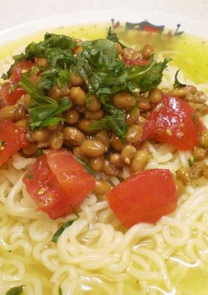 なっとま冷やし塩ラーメン-レシピのメイン写真