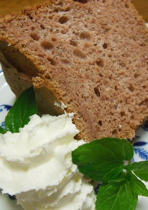 ココナッツオイルで作る美味な苺シホン♪-レシピのメイン写真