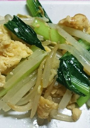 簡単☆もやしと玉子の炒め物-レシピのメイン写真
