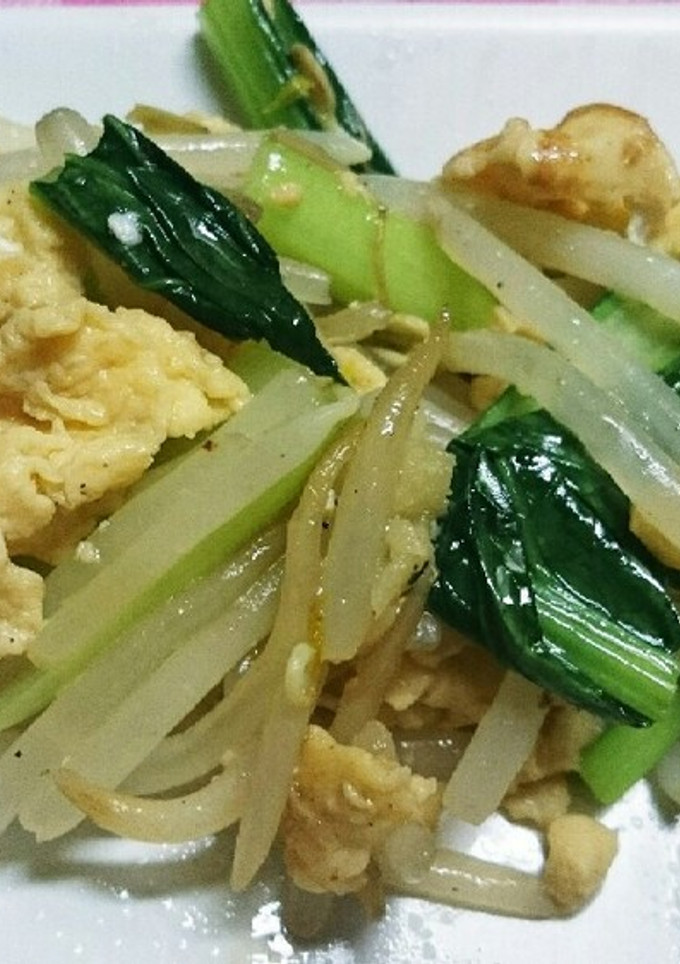 簡単☆もやしと玉子の炒め物-レシピのメイン写真