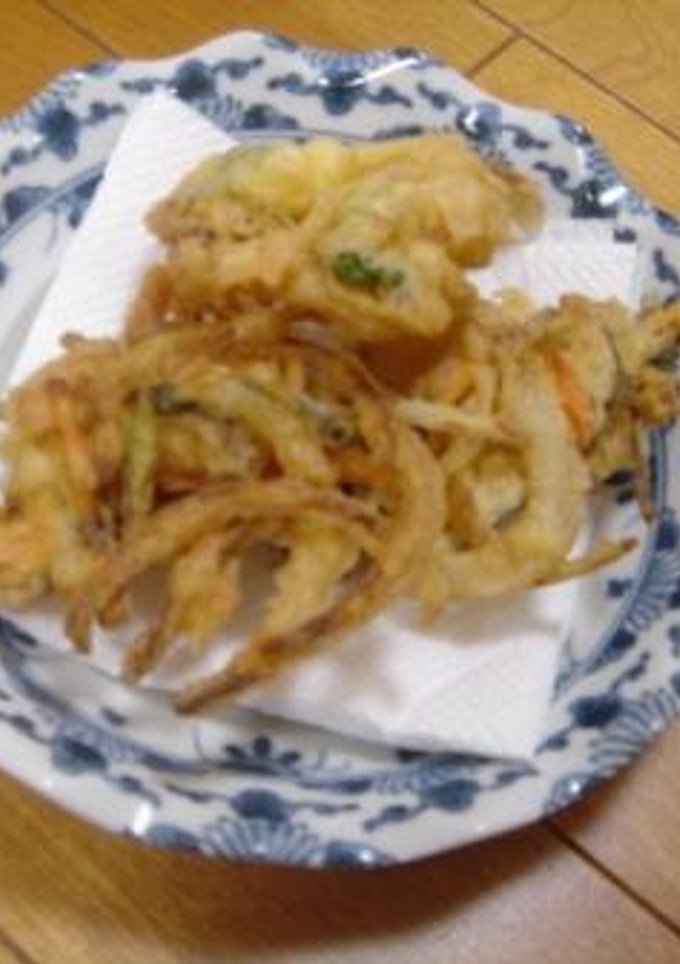 絶対にカラっと揚がるかき揚げ♪-レシピのメイン写真