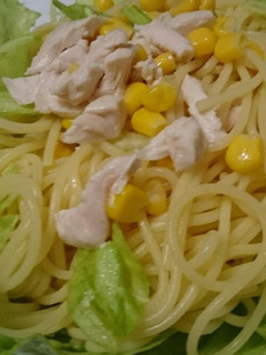 ささみ冷製パスタ-レシピのメイン写真