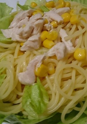 ささみ冷製パスタ-レシピのメイン写真