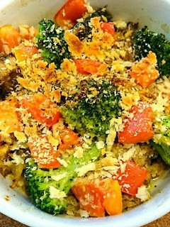 さば缶とブロッコリーのパン粉焼き-レシピのメイン写真