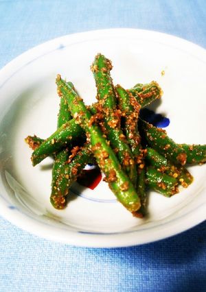 基本のいんげんのごまあえ-レシピのメイン写真