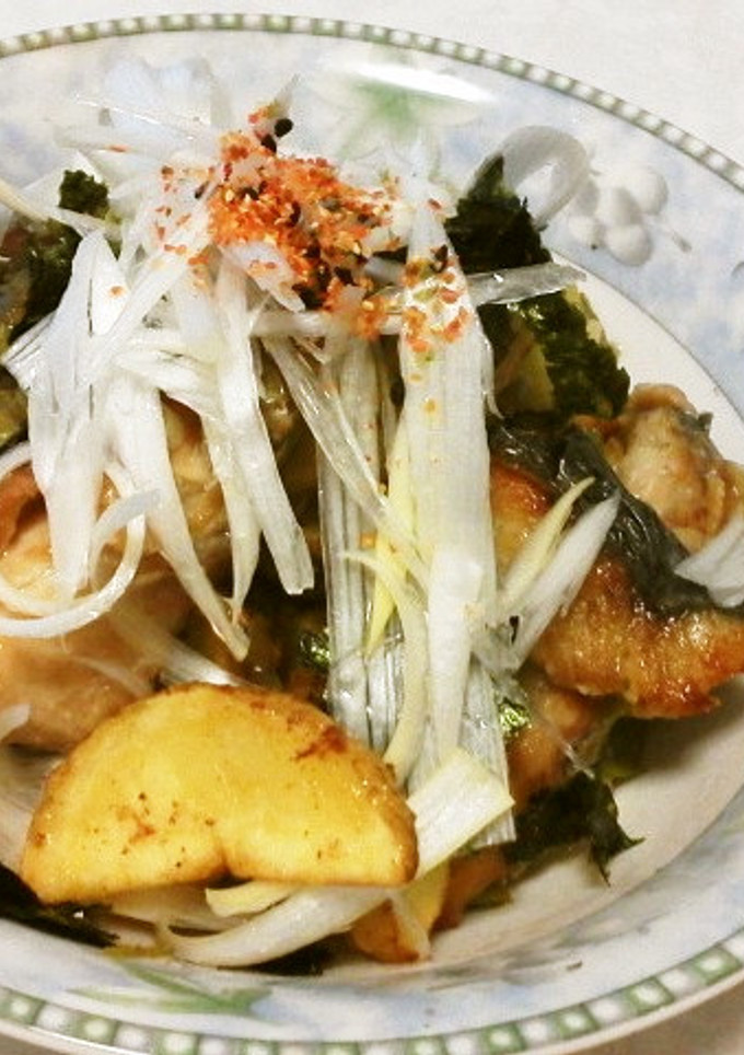 鰆と揚げじゃがのねぎ香味ソース-レシピのメイン写真