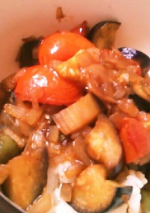 夏野菜のさっぱり丼-レシピのメイン写真