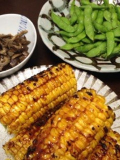焼きとうもろこしを簡単に-レシピのメイン写真