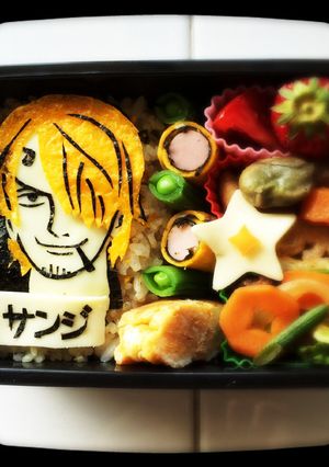 ワンピース サンジのキャラ弁-レシピのメイン写真