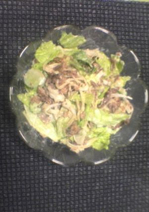 牛肉と野菜の盛りx2マヨサラダ-レシピのメイン写真