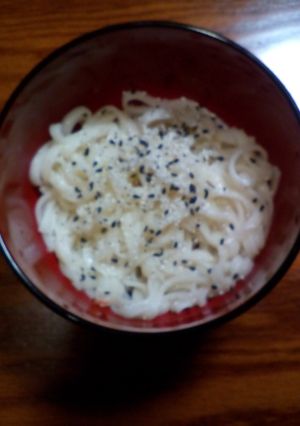 【ミニマム料理】うどんをご飯化する-レシピのメイン写真