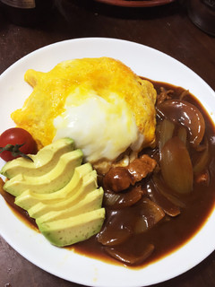 オムライスのデミソース掛け-レシピのメイン写真