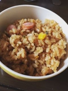 ラーメンスープ素で炊き込み御飯*-レシピのメイン写真