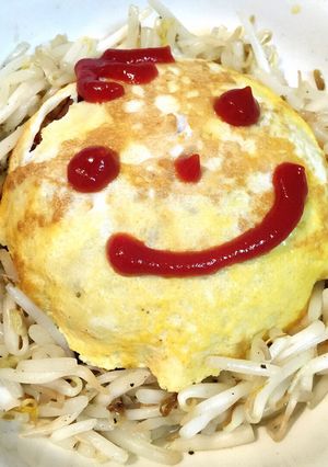 炊飯器で簡単!炊き込みハヤシオムライス-レシピのメイン写真