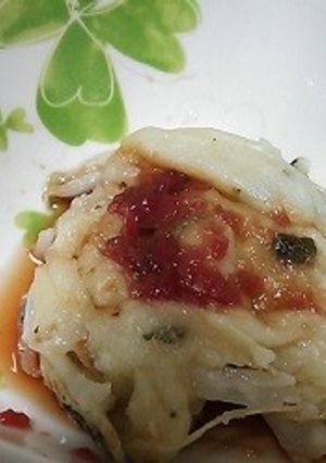 あっさり梅しそお好み焼-レシピのメイン写真