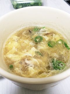 創味シャンタンDXを使った簡単卵スープ-レシピのメイン写真