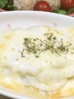 鶏ハム活用★簡単【鶏ハムグラタン】♪-レシピのメイン写真