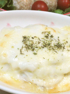 鶏ハム活用★簡単【鶏ハムグラタン】♪-レシピのメイン写真