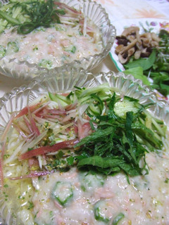 夏野菜たっぷりネバトロぶっかけ塩ラーメン-レシピのメイン写真