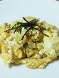 ごま好きのための☆ごま×ごまの中華いり卵-レシピのメイン写真