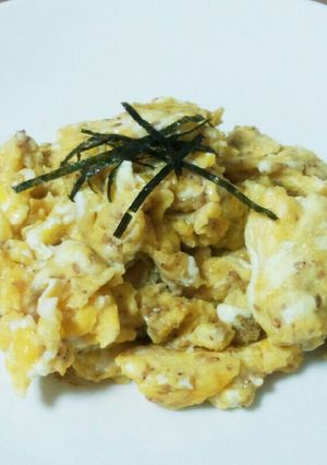 ごま好きのための☆ごま×ごまの中華いり卵-レシピのメイン写真