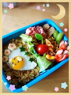虎豆しば☆キャラお弁当☆-レシピのメイン写真