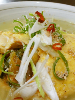 夏野菜でオムレツ塩ラーメン♪-レシピのメイン写真