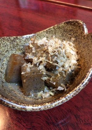 こんにゃくのオイスターマヨ炒め-レシピのメイン写真