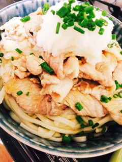 冷しゃぶうどん-レシピのメイン写真