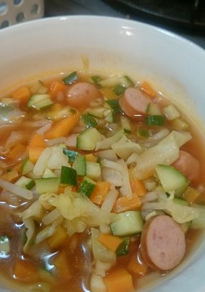 たっぷり野菜のスープ-レシピのメイン写真
