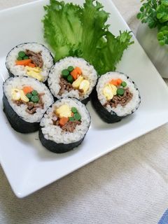 韓国風のり巻き-レシピのメイン写真