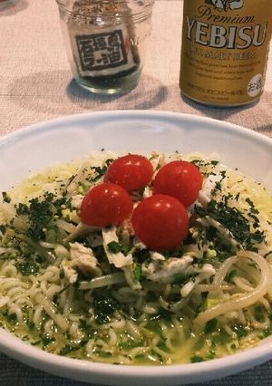 さっぱり冷やし塩ラーメン-レシピのメイン写真