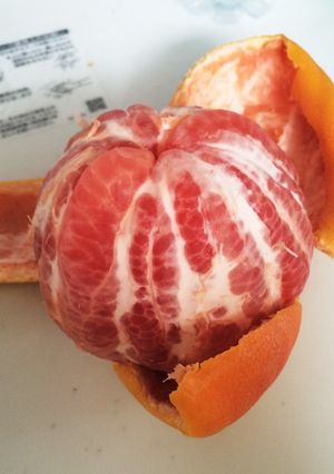 グレープフルーツが手でスルッと剥ける☆-レシピのメイン写真