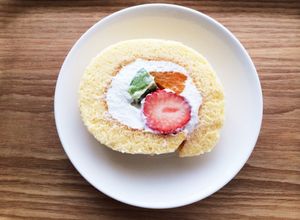 子どもと作れる！簡単！ロールケーキ♡-レシピのメイン写真