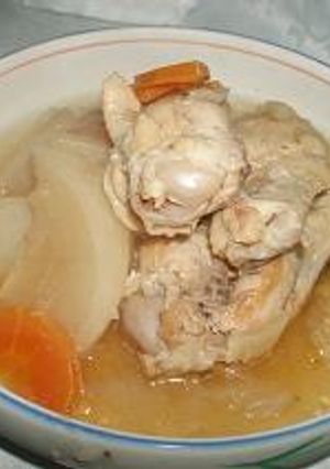 手羽先とかぶのにんにくじょうゆ煮-レシピのメイン写真