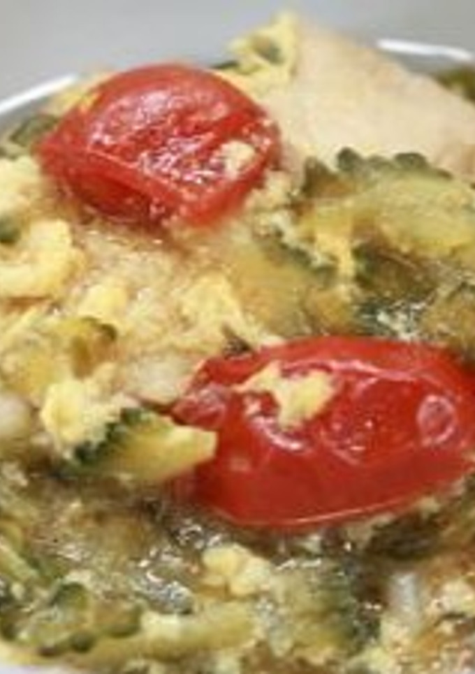ゴーヤーとミニトマトの炒め煮-レシピのメイン写真
