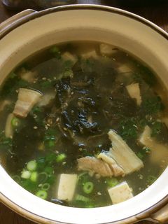 海藻と豆腐のポークスープ-レシピのメイン写真