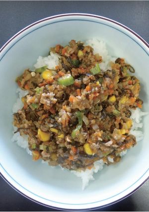 オキナワモズク丼-レシピのメイン写真