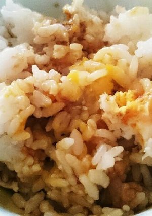 ずぼら温玉ごはん-レシピのメイン写真