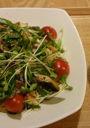 焼きサバｄｅサラダ-レシピのメイン写真